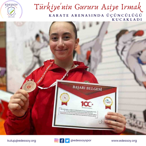 Türkiye'nin Gururu Asiye Irmak Karate Arenasında Üçüncülüğü Kucakladı!