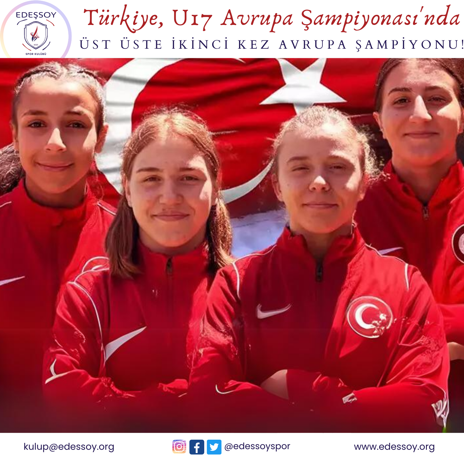 Türkiye, U17 Avrupa Şampiyonası'nda Üst Üste İkinci Kez Avrupa Şampiyonu!